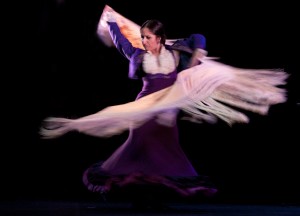 Lidón Patiño, flamenco dance - reflejo